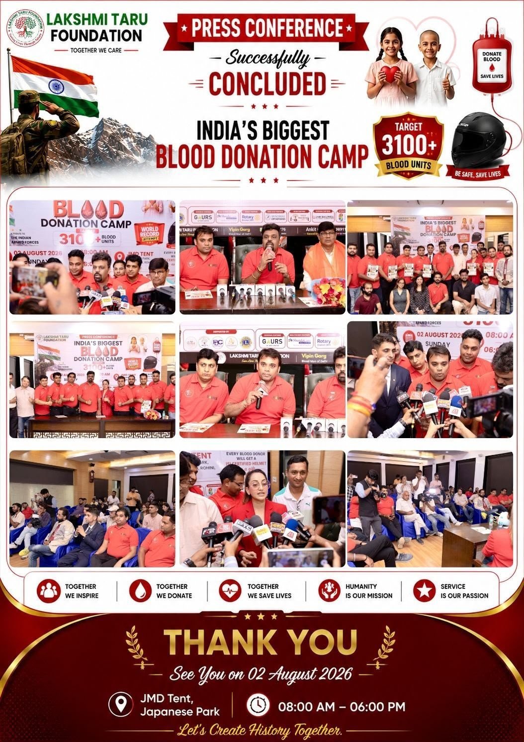 Blood donation camp